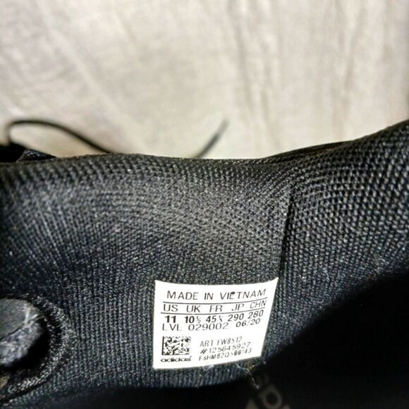 ADIDAS D.O.N Issue #2 Black Athletic Shoes Men's Size 11 - Picture 14 of 14
